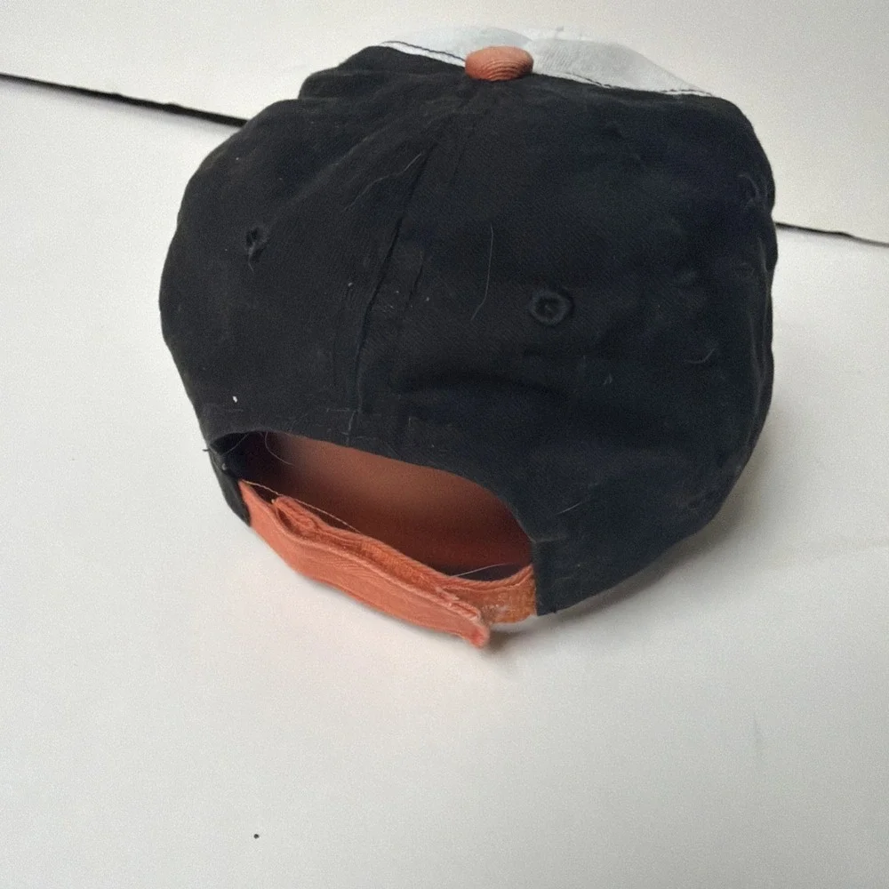 Vintage 80s-90s Harley Davidson Toddler 2T-4T Baseball Hat Black Cap Boys Girls